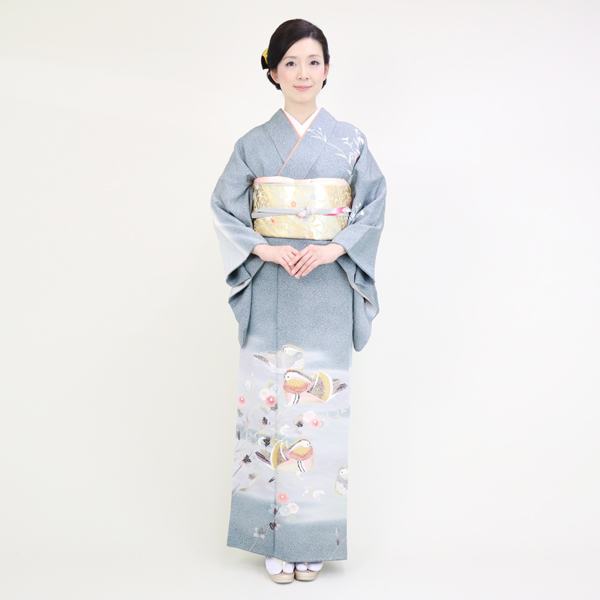 鴛鴦の遊泳