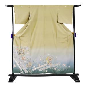 花丸と鬘帯・送る鬘帯・クリーム/黄